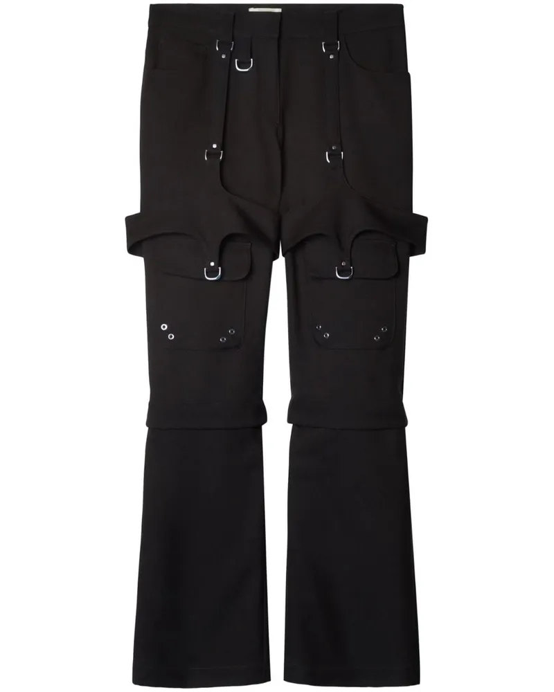 OFF-WHITE Cargohose mit Schnalle - Schwarz Schwarz
