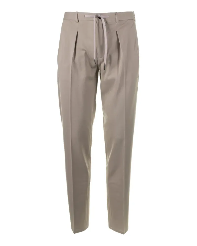 CIRCOLO 1901 drawstring pleated trousers - Grau Grau
