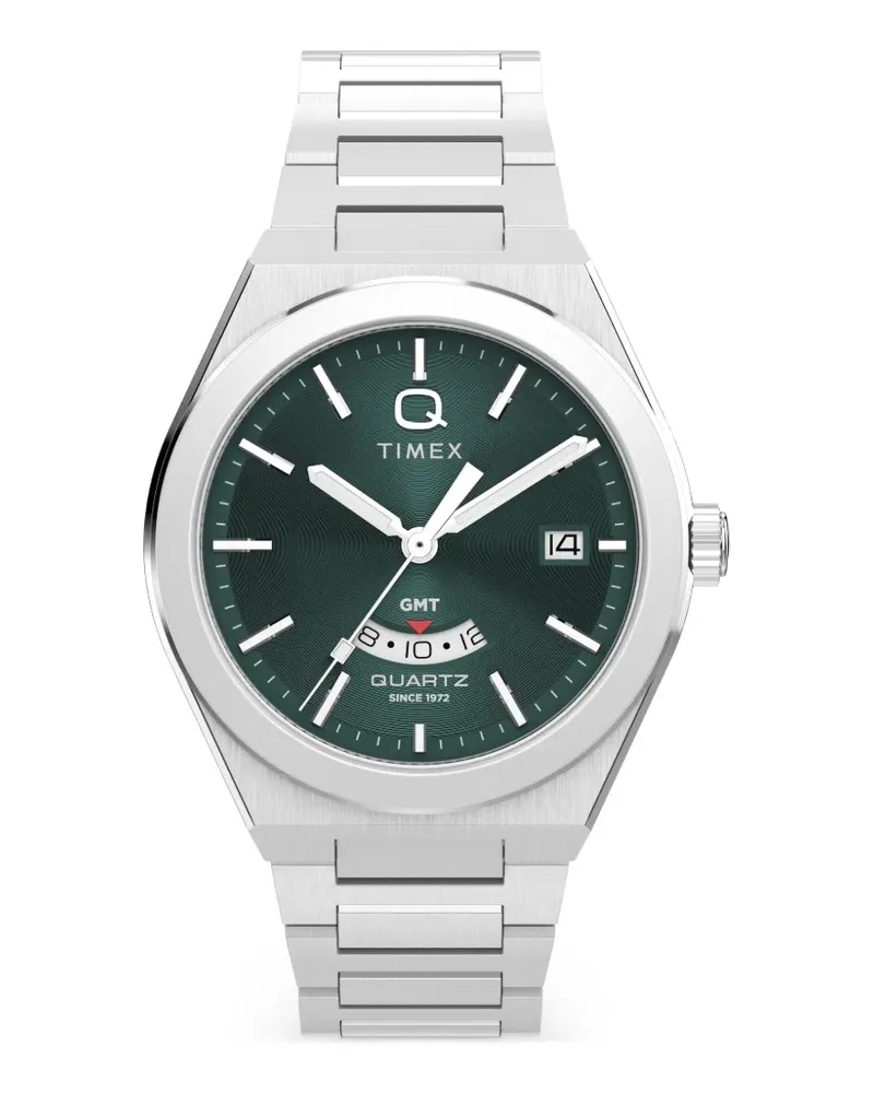 Timex Q GMT Armbanduhr 38mm - Grün Grün