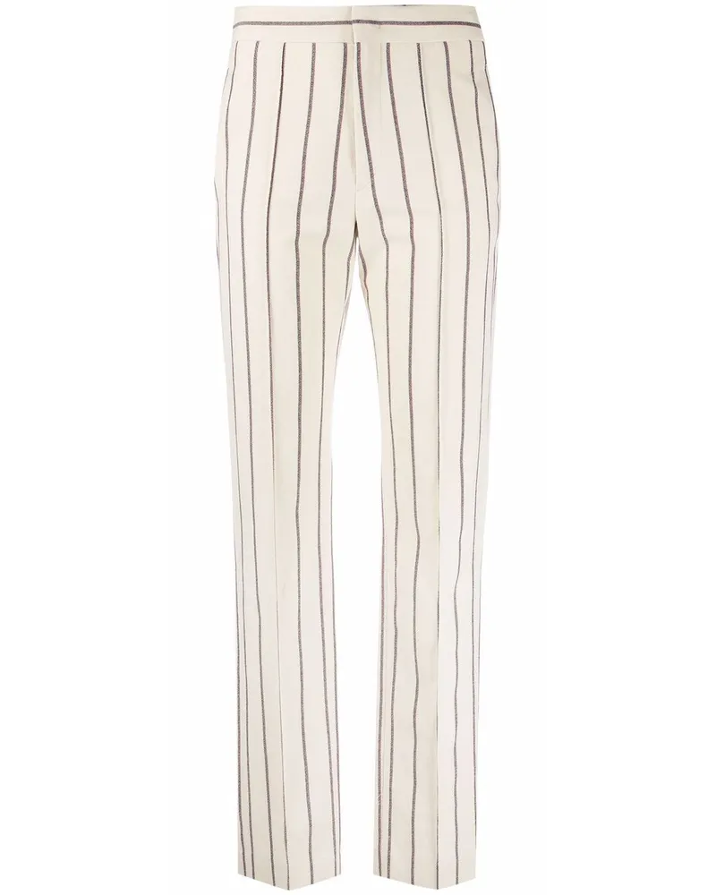 Isabel Marant Slim-Fit-Hose mit Streifen - Nude Nude