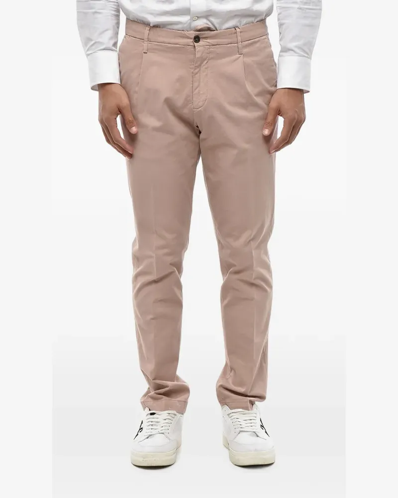 Corneliani elasticated drawstring trousers - Nude Nude