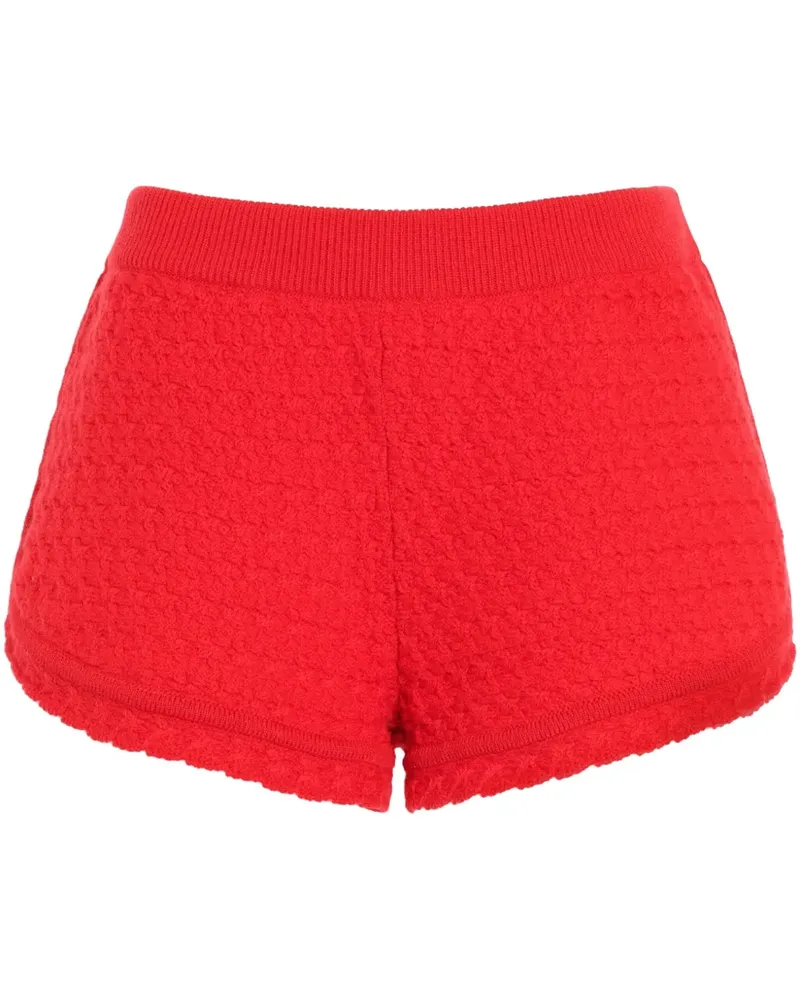 Barrie Shorts aus Kaschmir - Rot Rot