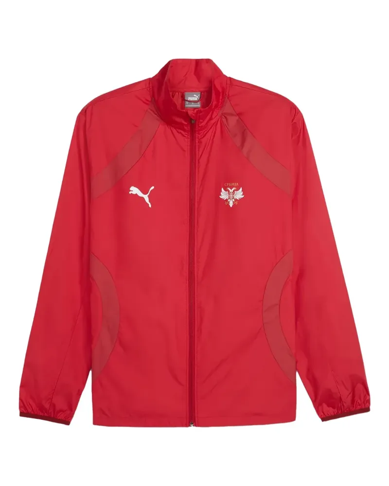 Puma Serbien 2024-25 Jacke vor dem Match - Rot Rot