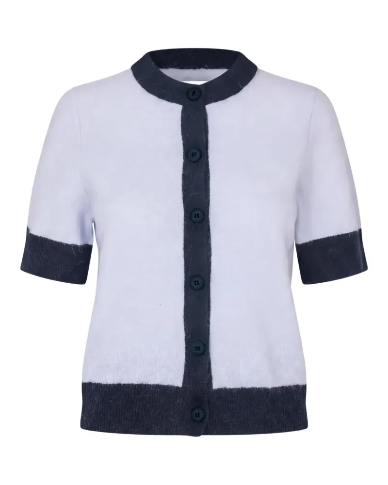 Samsøe & Samsøe Sanoura round-neck cardigan - Grau Grau
