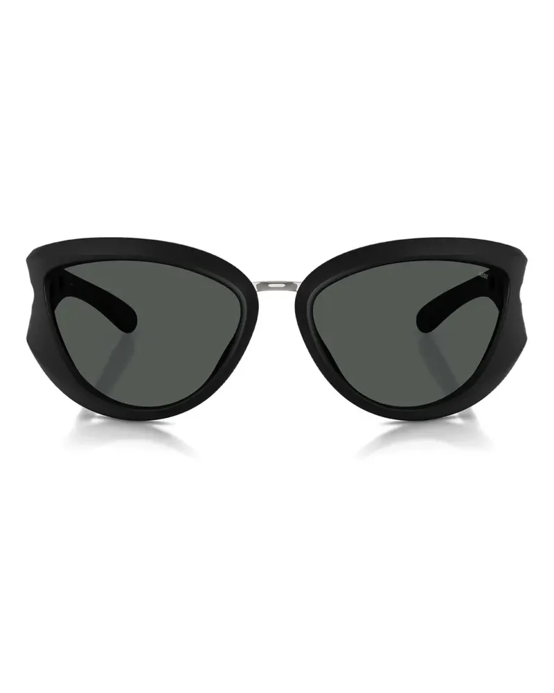 Diesel cat-eye frame sunglasses - Schwarz Schwarz