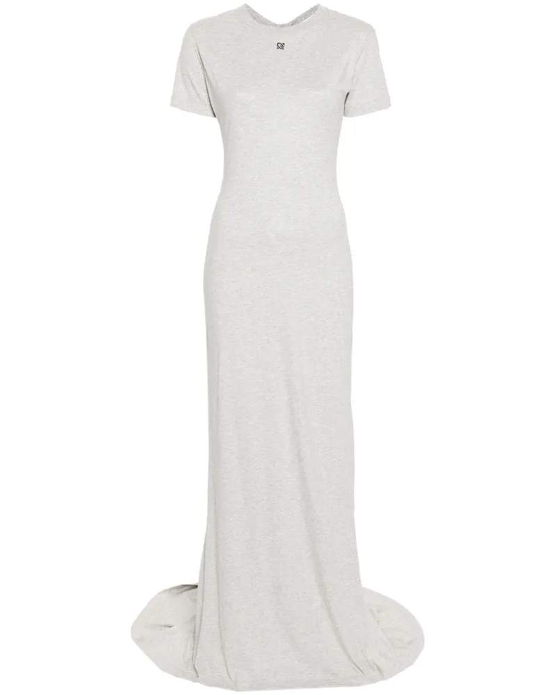 Giuseppe di Morabito Langes T-Shirtkleid - Grau Grau