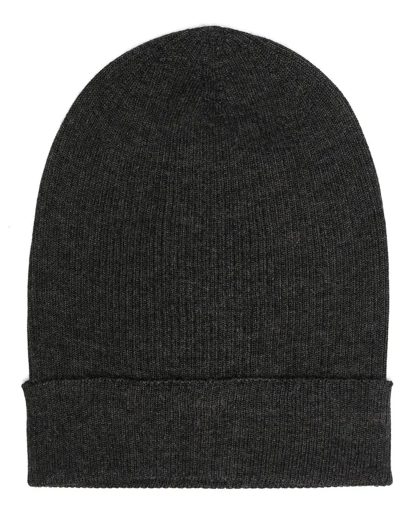 Dolce & Gabbana Fein gestrickte Mütze - Grau Grau