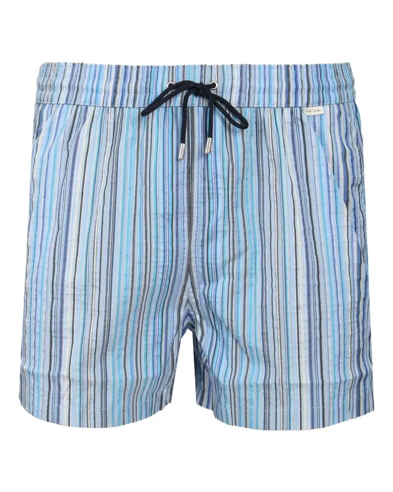 Paul Smith striped swim shorts - Blau Blau