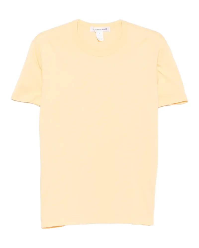 Comme des Garçons T-Shirt mit Reißverschluss - Nude Nude