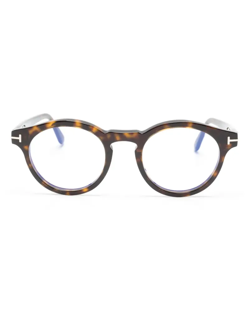 Tom Ford Brille in Schildpattoptik - Braun Braun