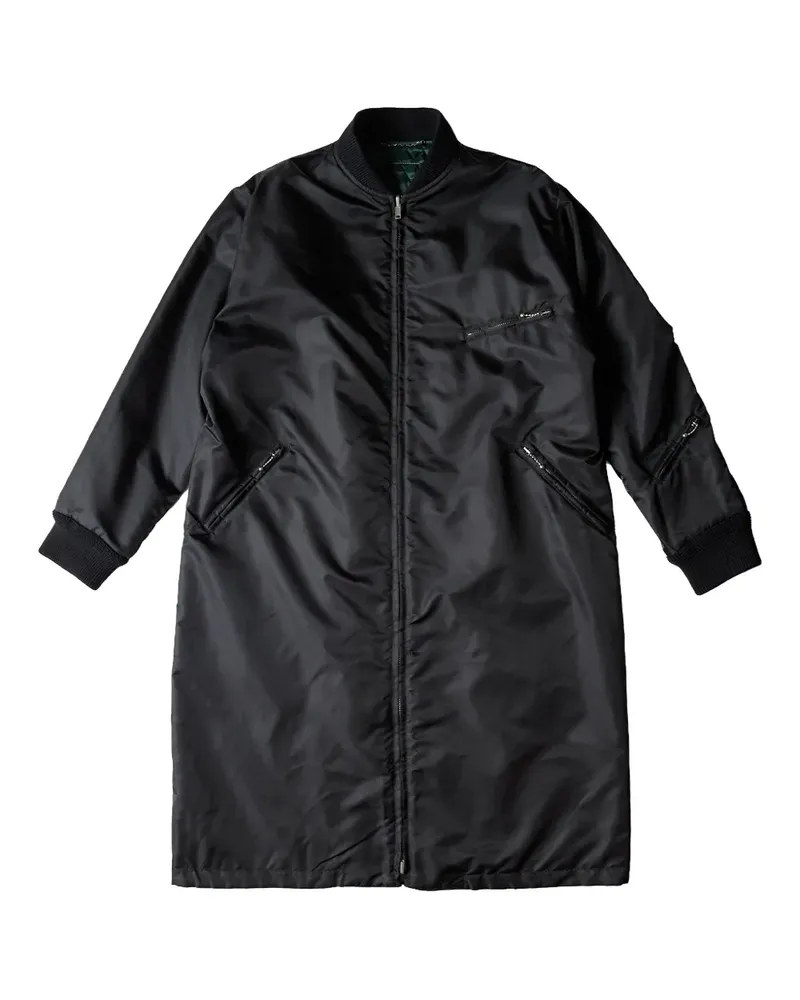 Maison Margiela Bomberjacke im Oversized-Look - Schwarz Schwarz