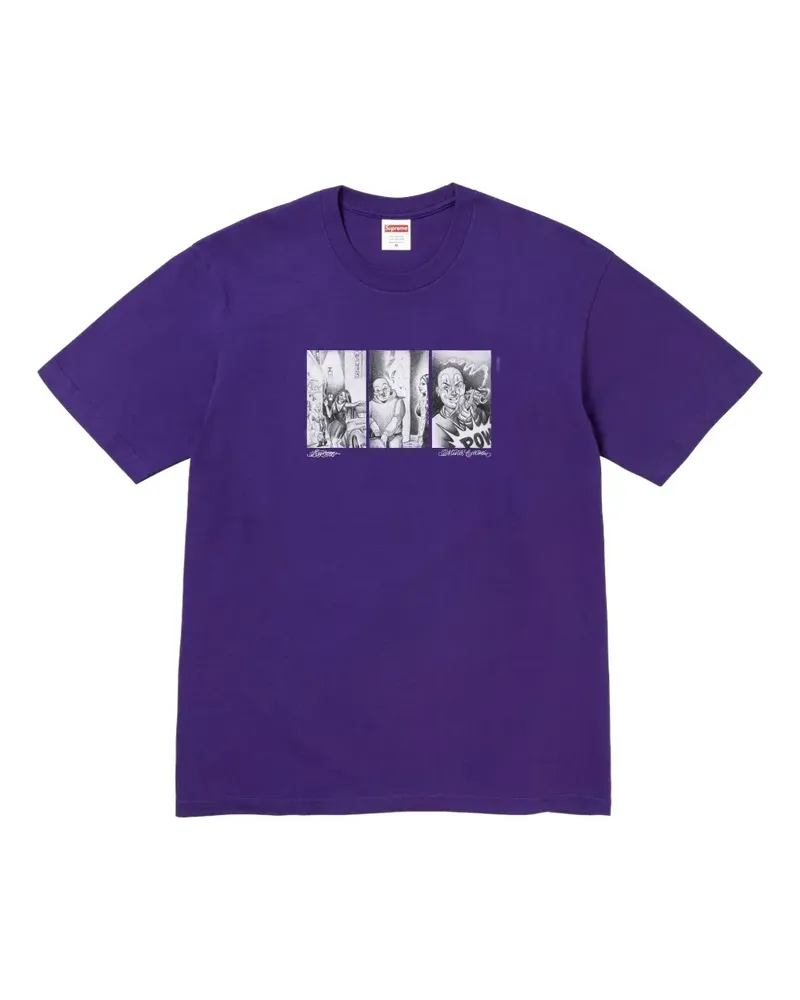 Supreme Being Mister Cartoon Pow T-Shirt - Violett Violett