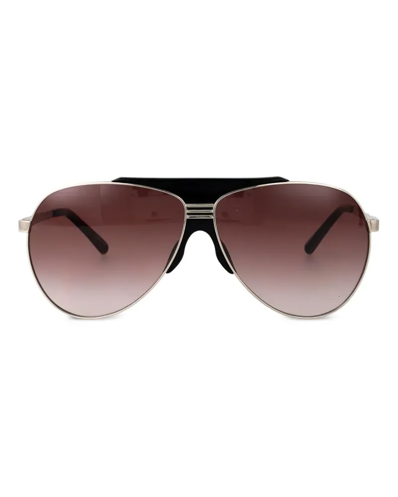 ATTICO Pilotenbrille im Metallic-Look - Gold Gold