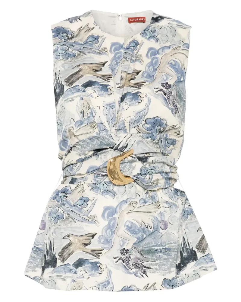 Altuzarra Tizzy Oberteil - Blau Blau