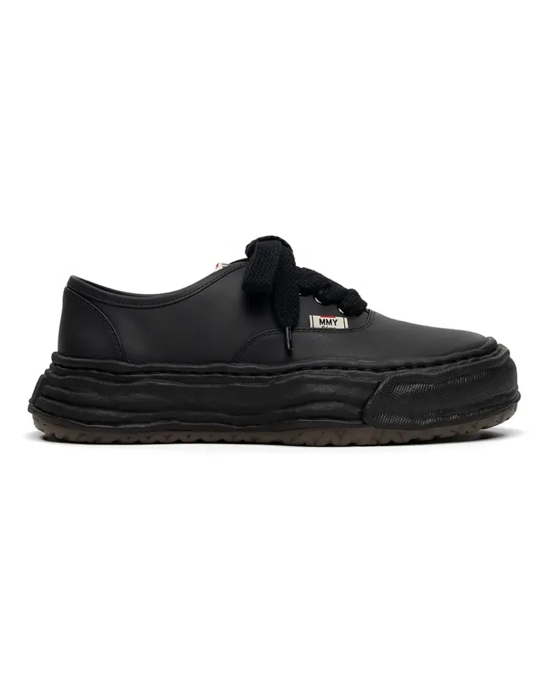 MIHARAYASUHIRO Baker Sneakers mit Schnürung - Schwarz Schwarz