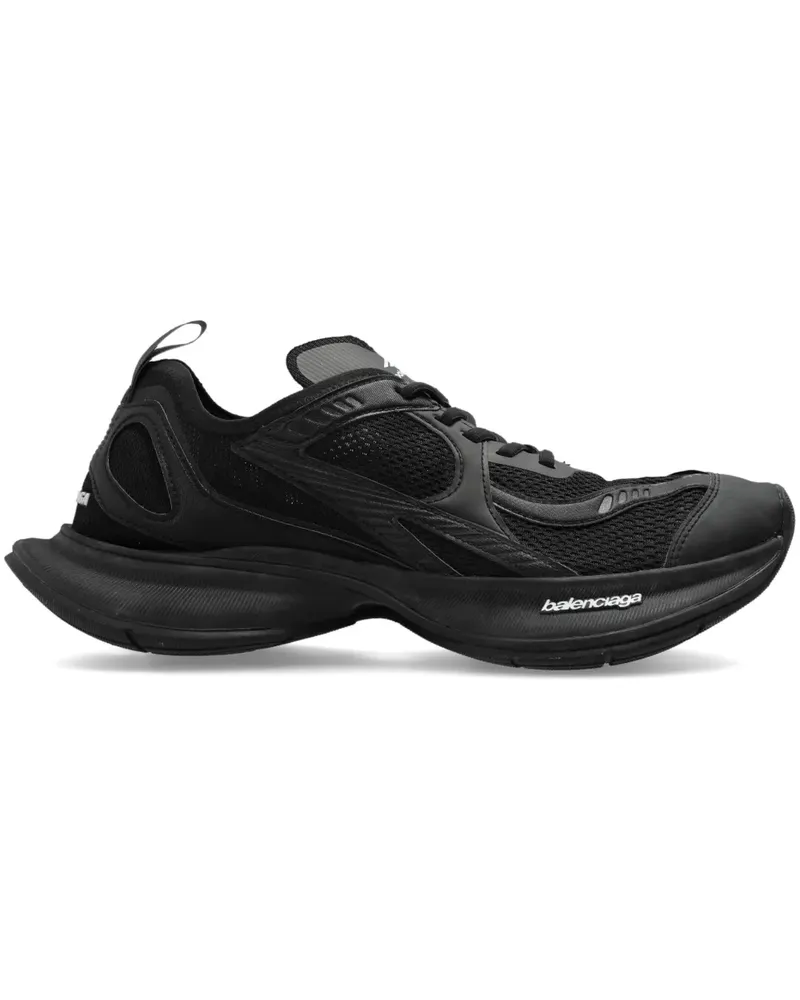 Balenciaga Sneakers mit Logo-Print - Schwarz Schwarz