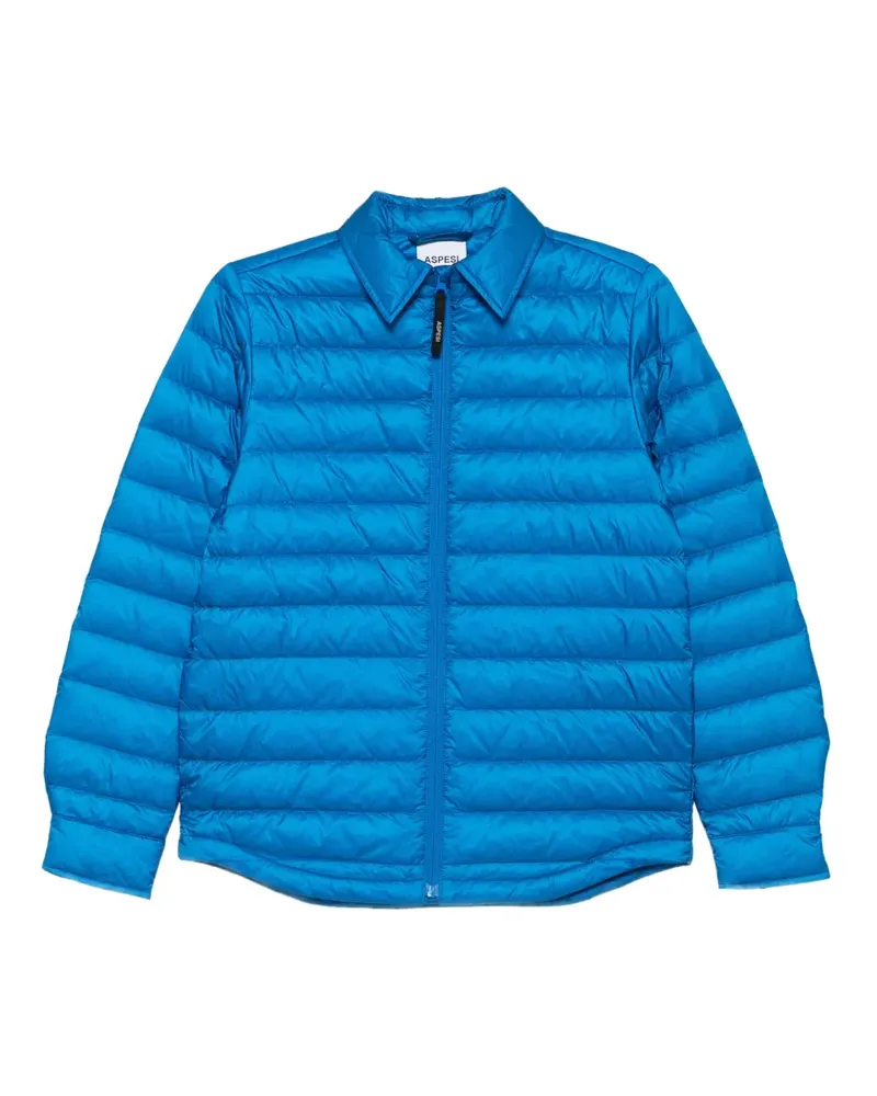 ASPESI Gesteppte Jacke - Blau Blau
