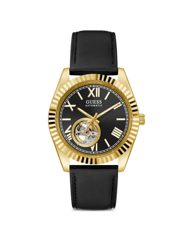 Guess Offenes Zifferblatt 44mm - Schwarz Schwarz