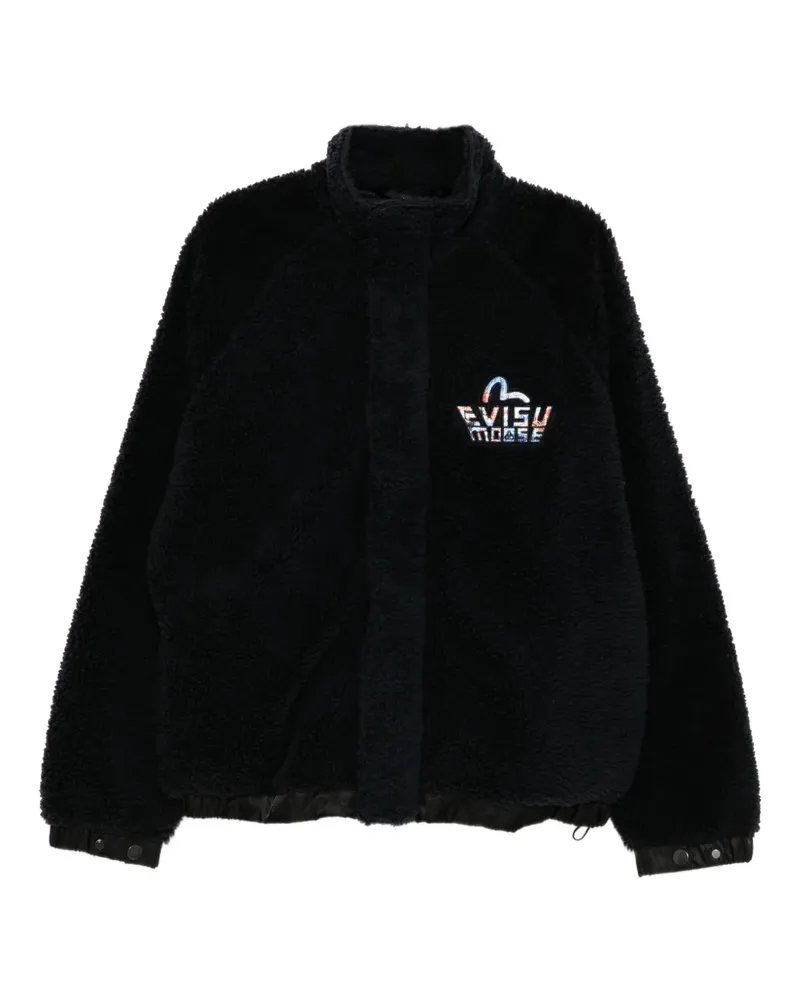 Evisu x Moose Sherpa-Jacke - Blau Blau
