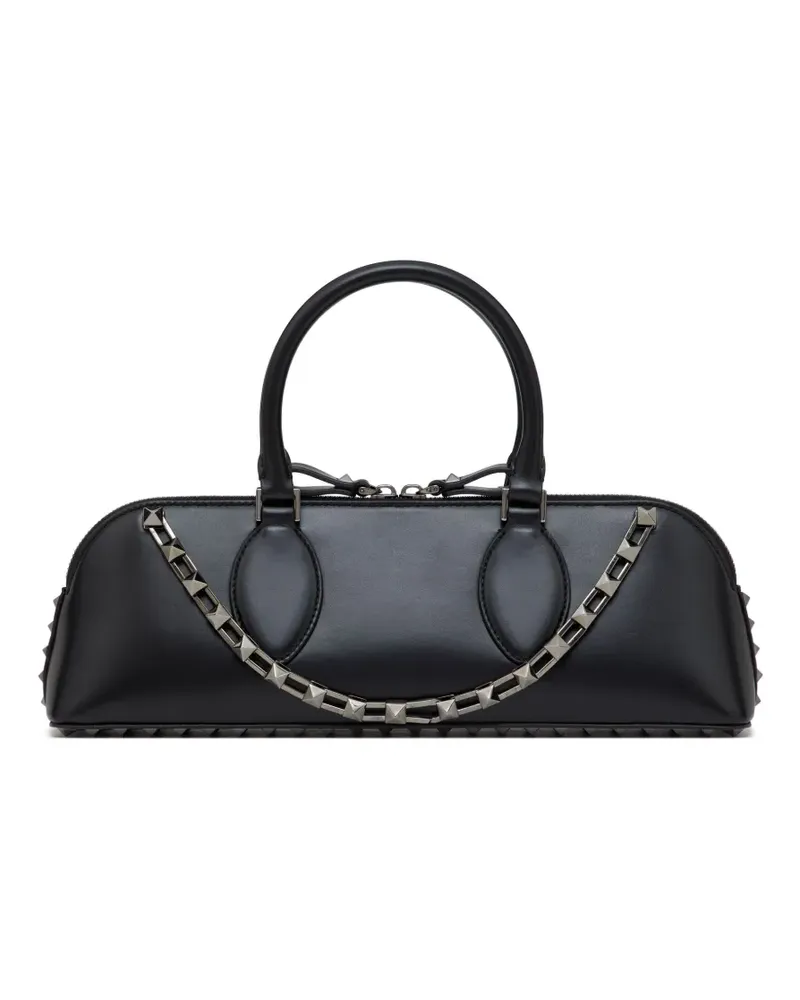 Valentino Garavani Rockstud E/W Handtasche - Schwarz Schwarz