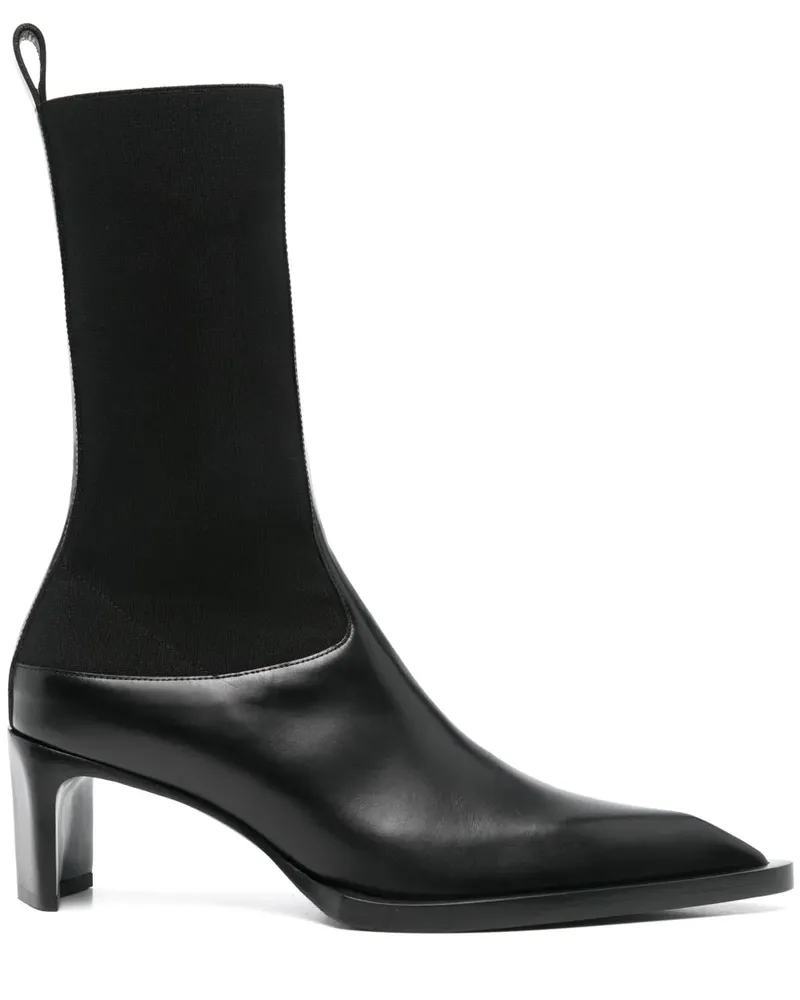 Jil Sander Chelsea-Boots 60mm - Schwarz Schwarz
