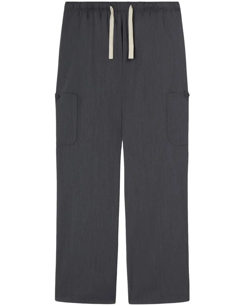 Palm Angels Hose mit Kordelzug - Grau Grau