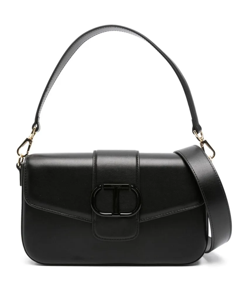 Twin-Set Amie Schultertasche Schwarz