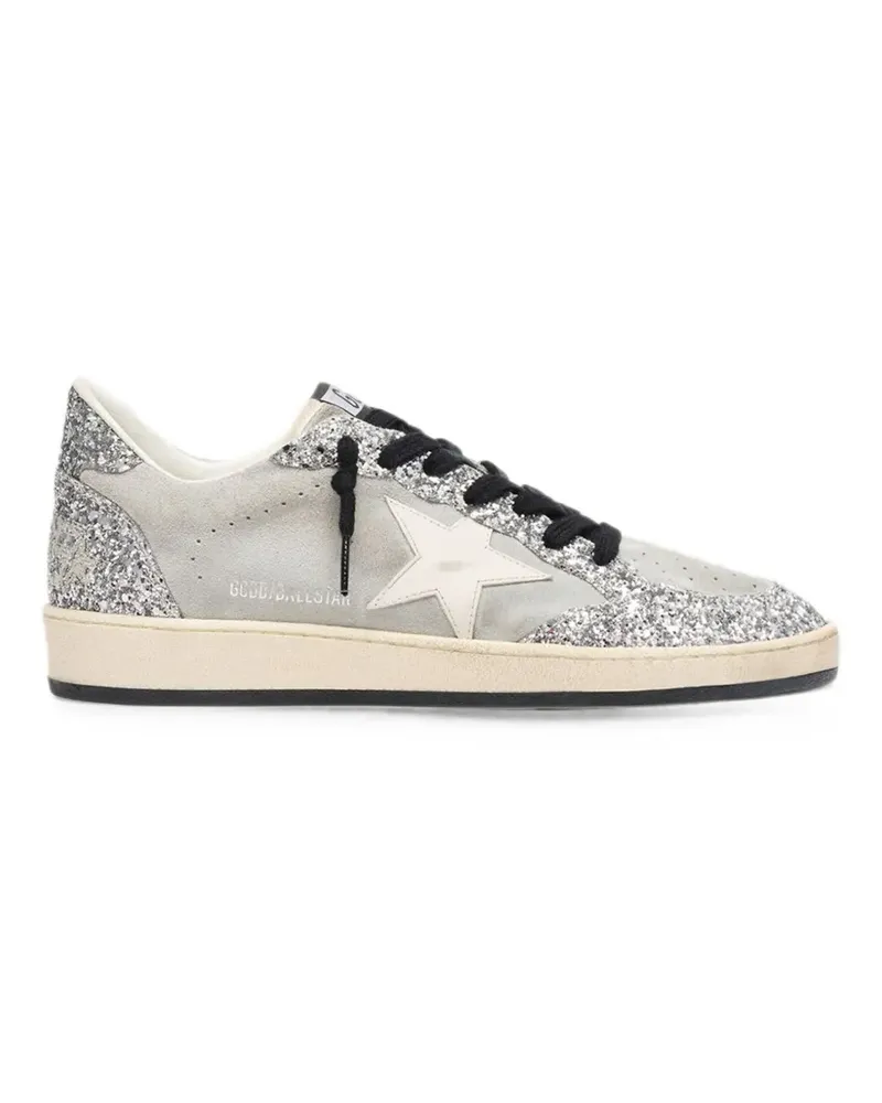 Golden Goose Ball Star Sneakers mit Glitter-Effekt - Grau Grau