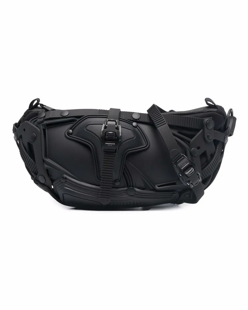 Innerraum Gürteltasche mit Reißverschluss - Schwarz Schwarz