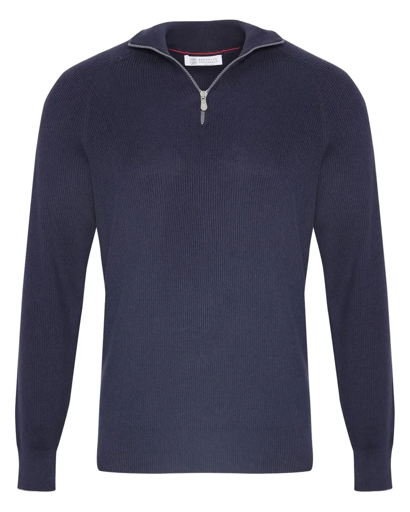Brunello Cucinelli Klassischer Pullover - Blau Blau