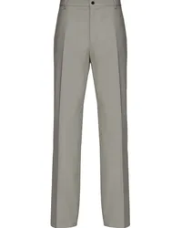 Ferragamo Klassische Straight-Leg-Hose Grau