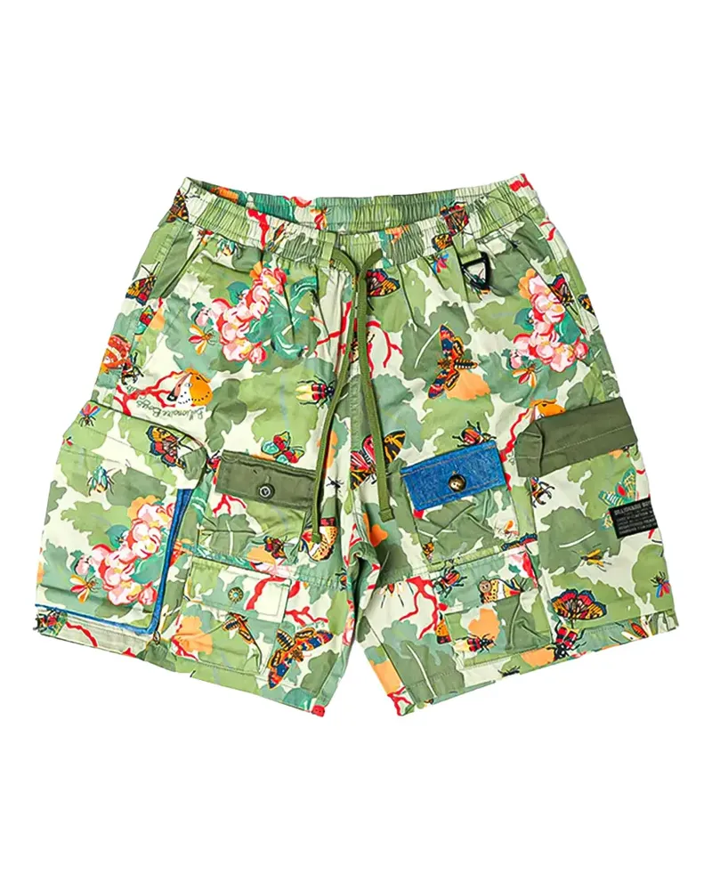 Billionaire Boys Club Cargo-Shorts mit Schmetterling - Grün Grün