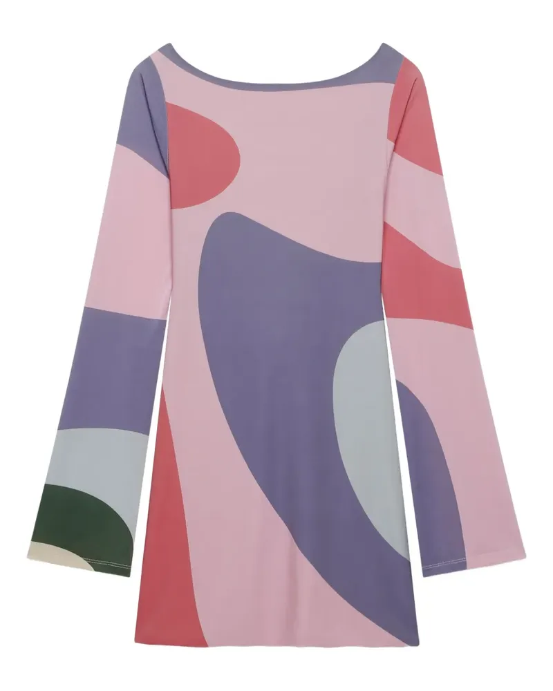 GCDS Rainbow Minikleid - Rosa Rosa