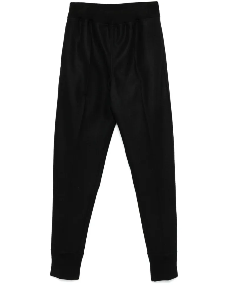 Jil Sander Jogginghose aus Wolle - Schwarz Schwarz