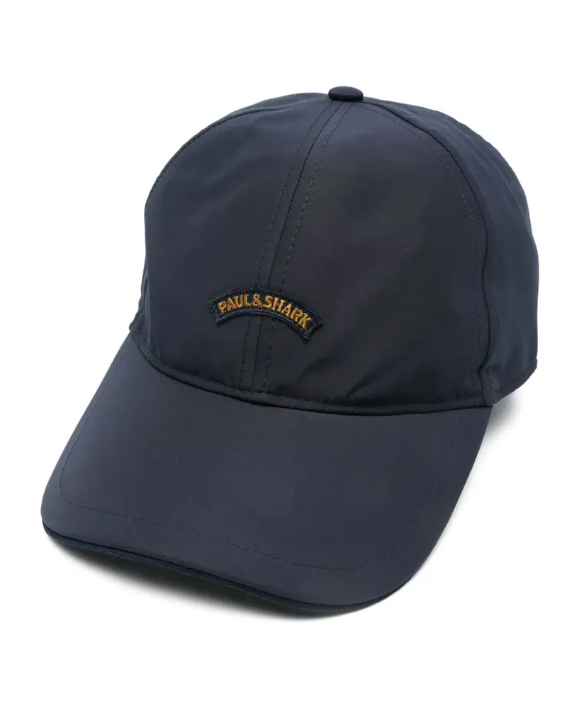 Paul & Shark Baseballkappe mit Moon-Patch - Blau Blau