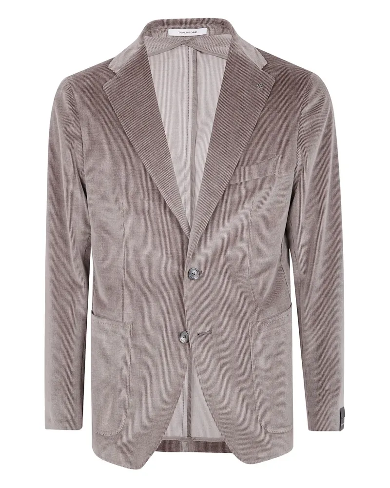 Tagliatore Jacke aus Cord mit zwei Knöpfen - Braun Braun