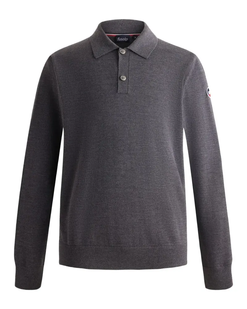 FUSALP Clovon buttoned polo shirt - Grau Grau