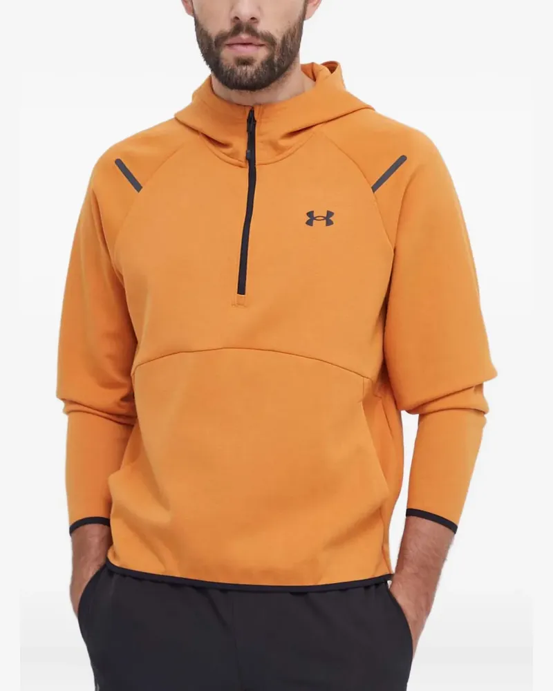 Under Armour Unstoppable half-zip hoodie - Orange Orange