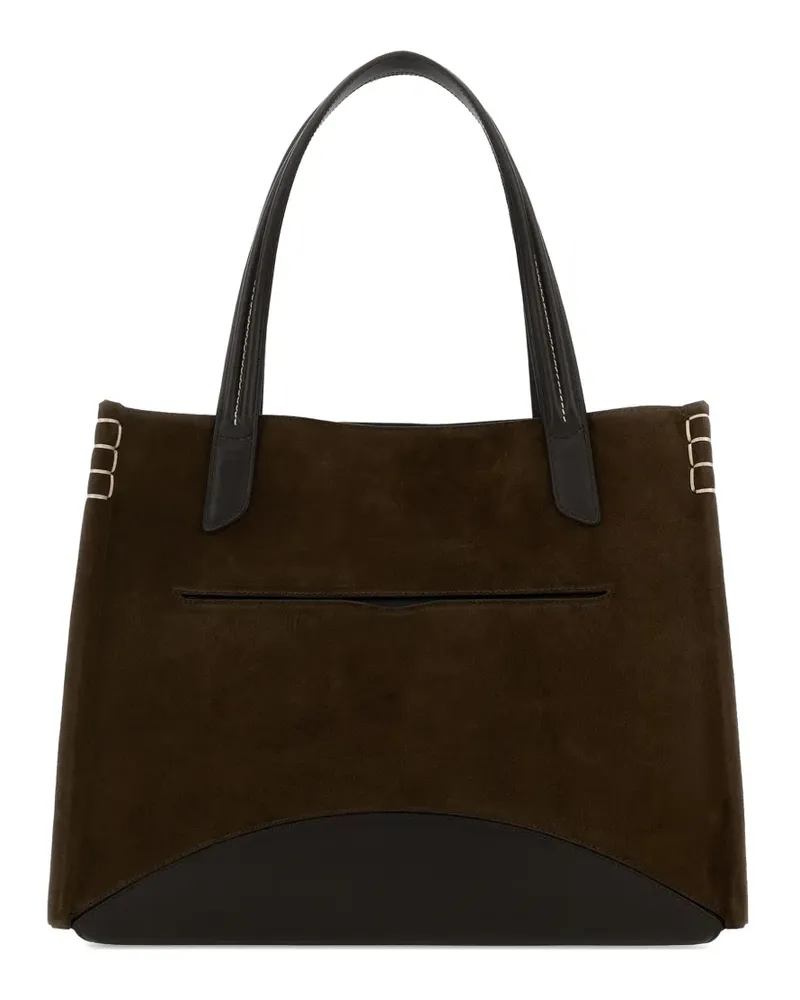 J.W.Anderson stitch-detail tote bag - Braun Braun