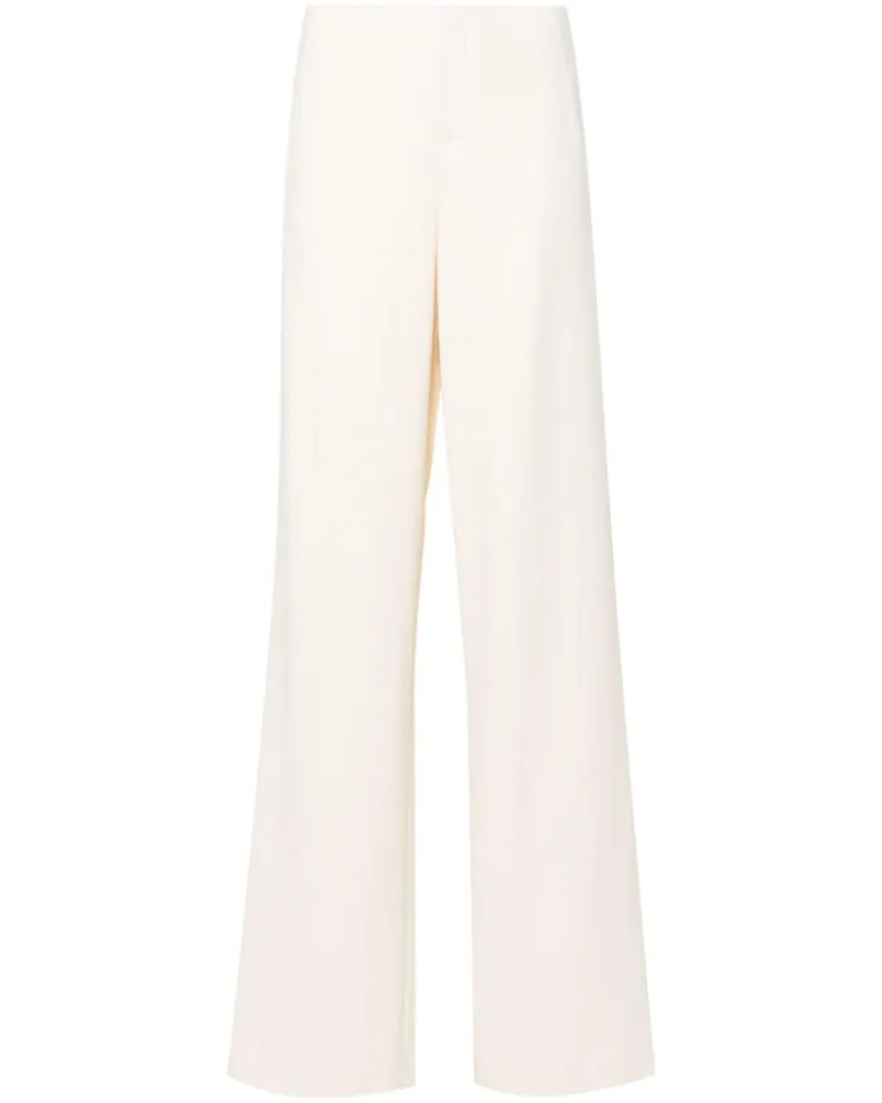 Blumarine Hose mit weitem Bein - Nude Nude