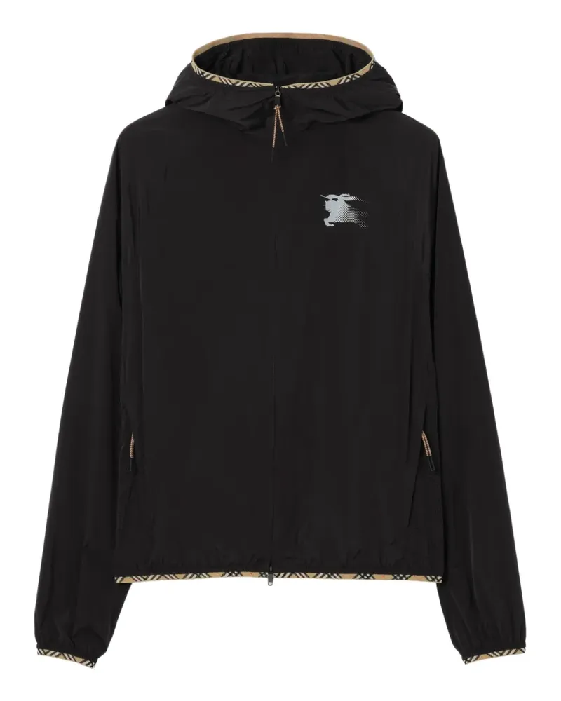 Burberry Parka mit Kapuze - Schwarz Schwarz