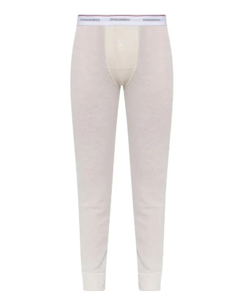 Dsquared2 Gerippter Pyjama - Nude Nude