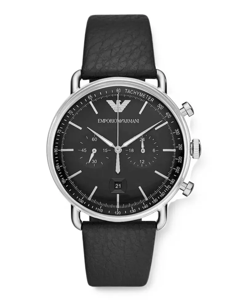 Emporio Armani Classic 43mm watch - Schwarz Schwarz