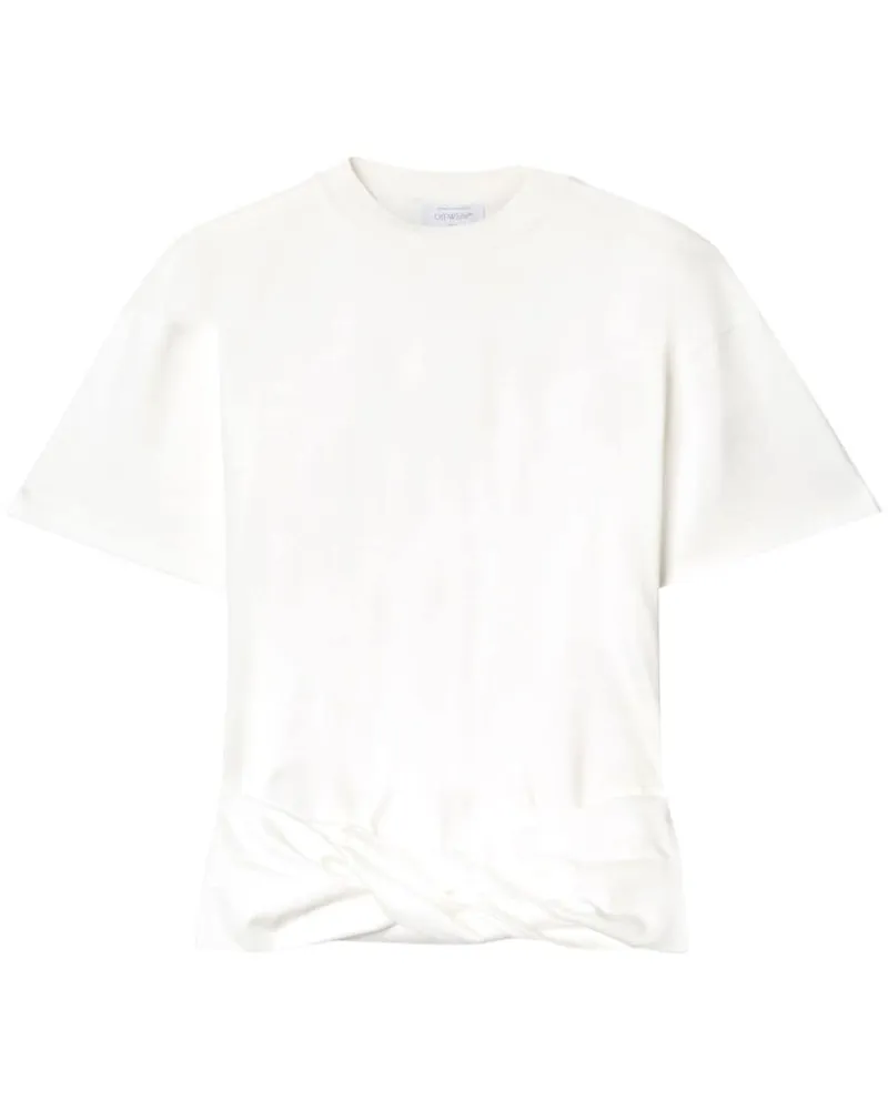 OFF-WHITE Klassisches Cropped-Sweatshirt - Weiß Weiß