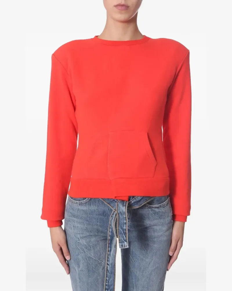 Unravel Sweatshirt mit rundem Ausschnitt - Rot Rot