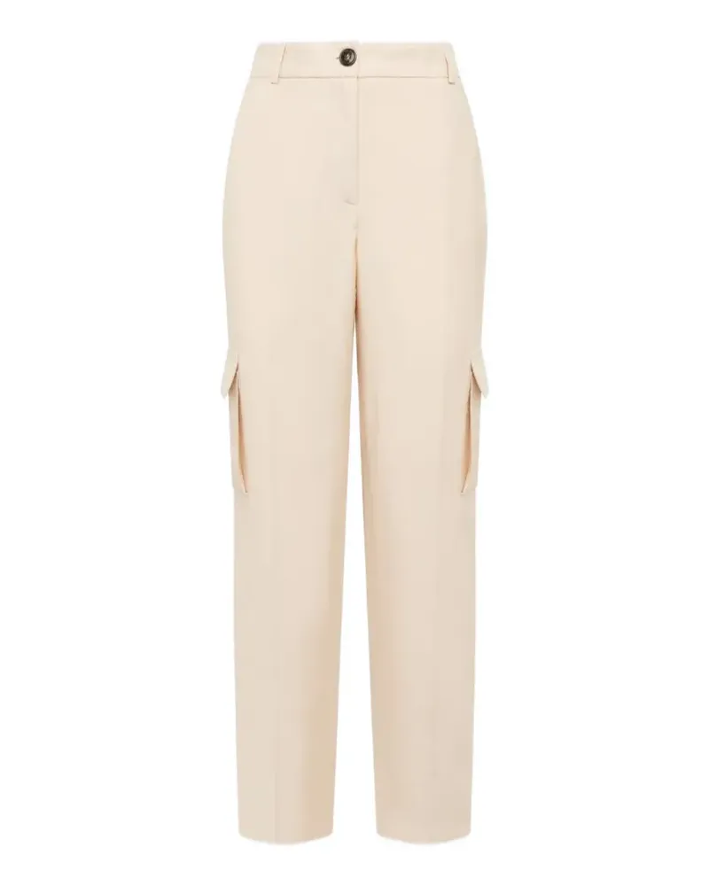 Blumarine straight-leg cargo pants - Nude Nude