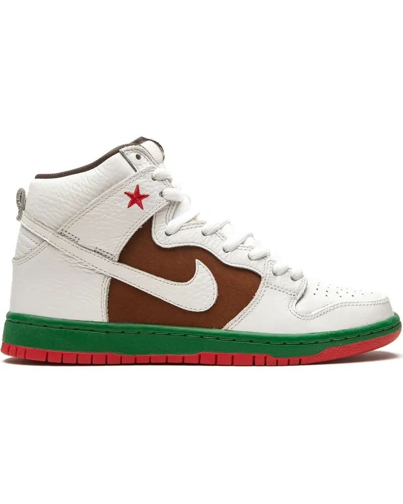 Nike Dunk High Premium SB' Sneakers - Weiß Weiß