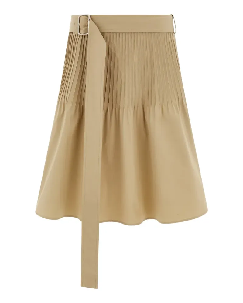 Ferragamo Rock mit Mikro-Detail - Nude Nude