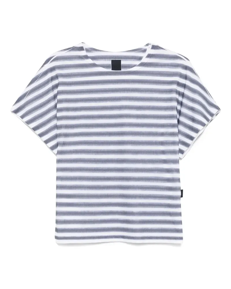 JUUN.J Gestreiftes T-Shirt - Blau Blau