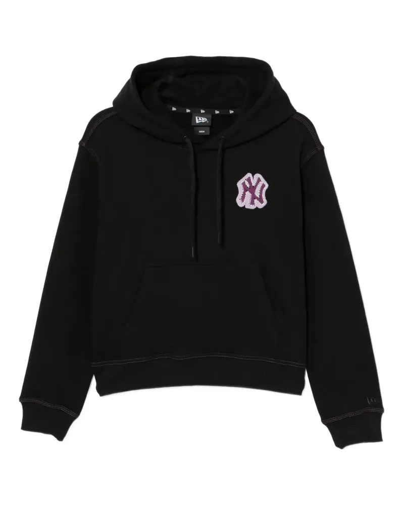 New Era Hoodie mit Print - Schwarz Schwarz